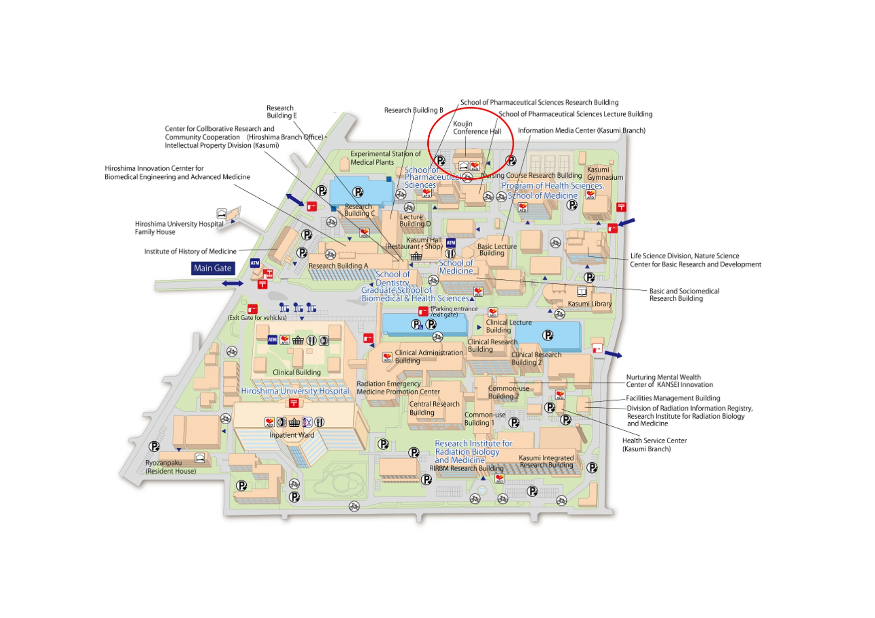 Campus map